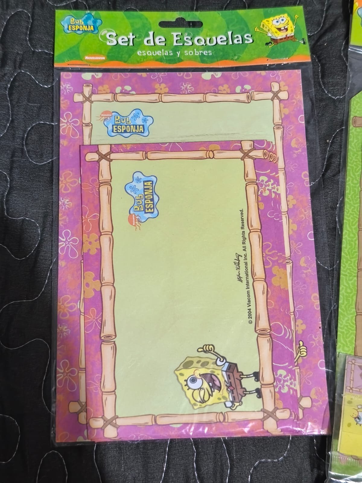 Set de papelería Bob Esponja - Imagen 2
