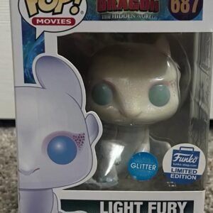 Funko Pop! Light Fury Glitter Edición Limitada