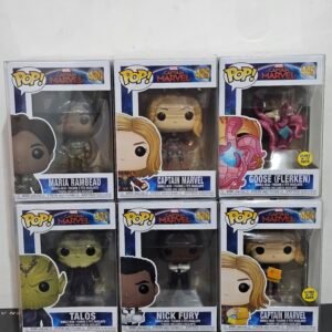 Pack Funko Pop Marvel Capitana Marvel (7 figuras)