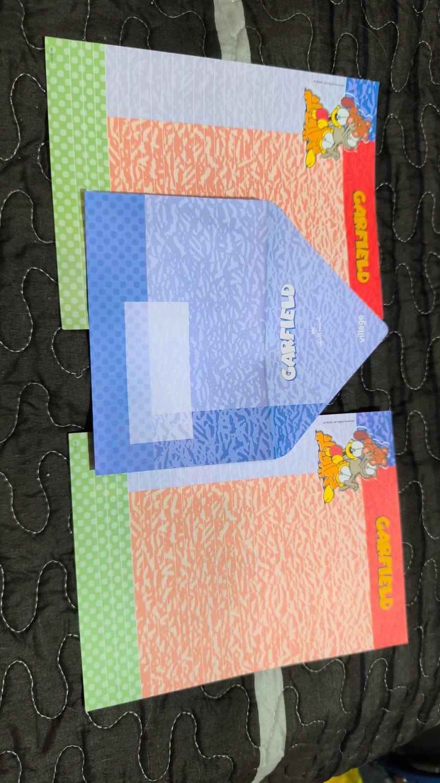 Set de esquelas de Garfield