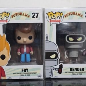 Pack Funko Pop Futurama Fry y Bender