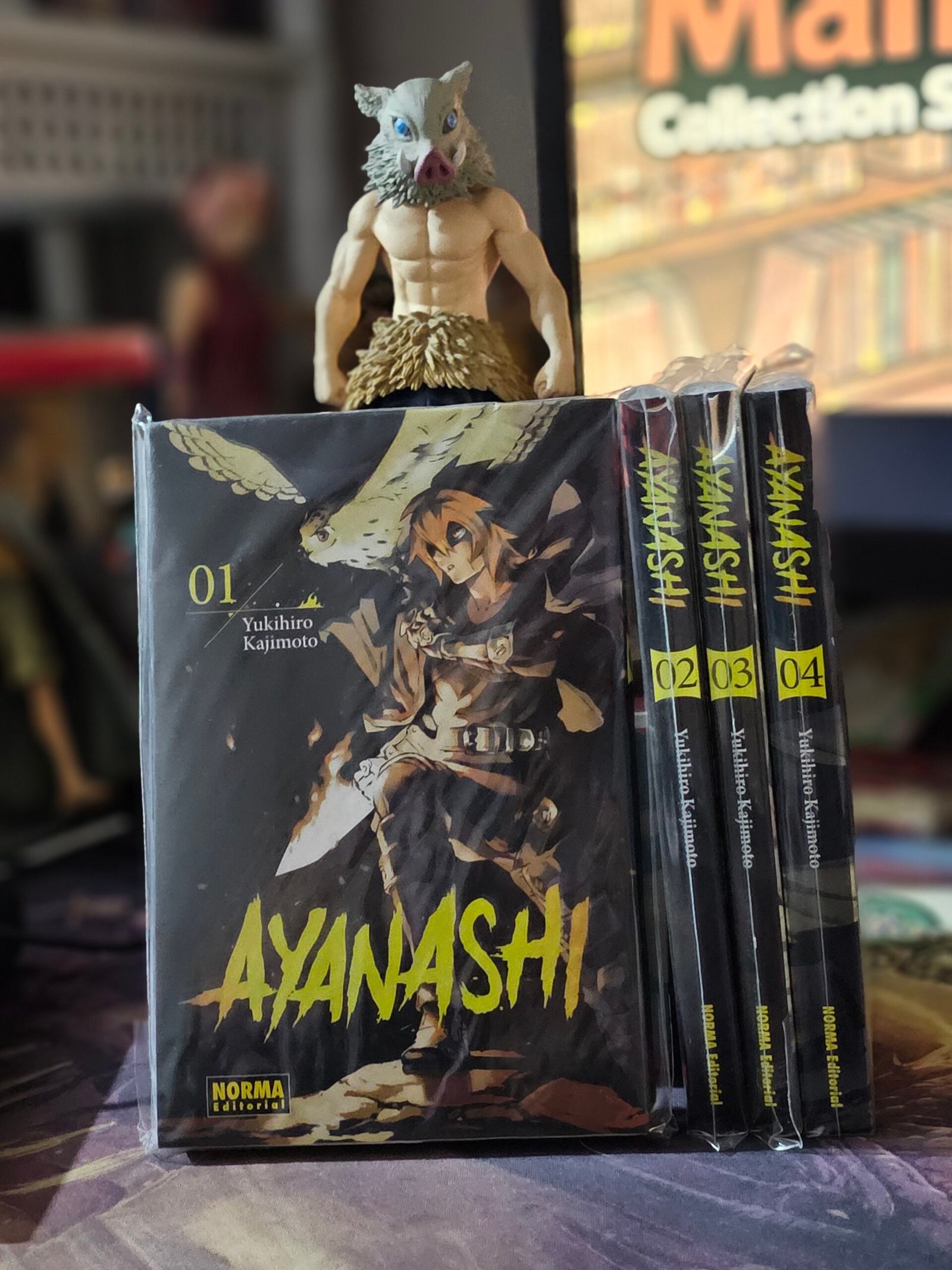 Ayanashi Manga Volúmenes 1-4