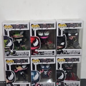 Set de Funko Pop Marvel Venomizados