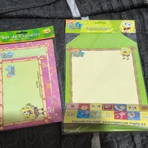 Set de papelería Bob Esponja