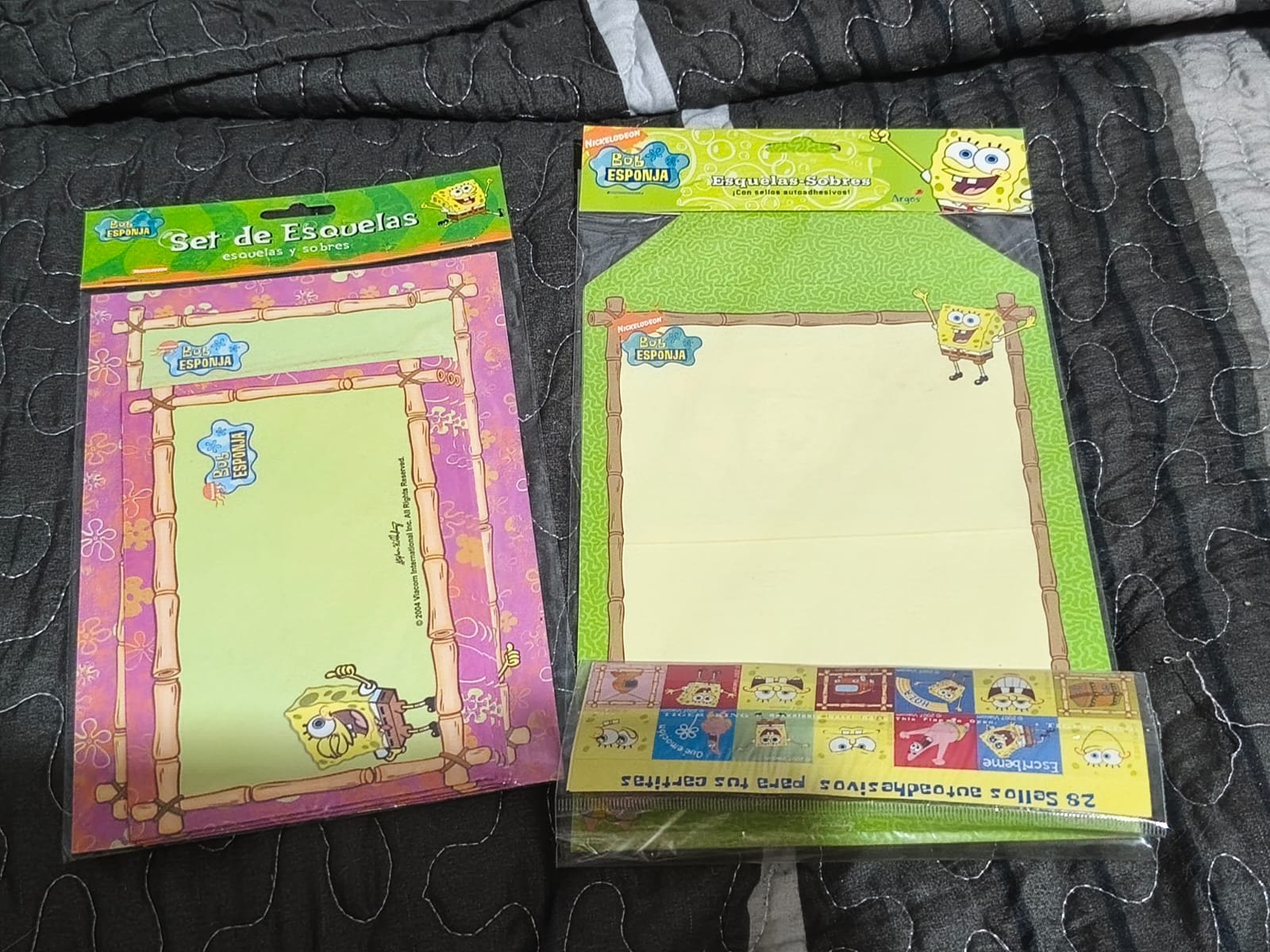 Set de papelería Bob Esponja