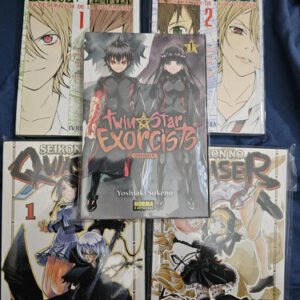 Lote Mangas Zetsuen Tempest, Twin Star, Seikon Qwaser (usado